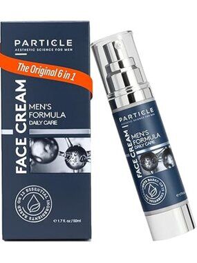 Particle 6 in 1 Face Cream Men 1.7oz Hydrating Moisturizer Vitamin C Anti Aging